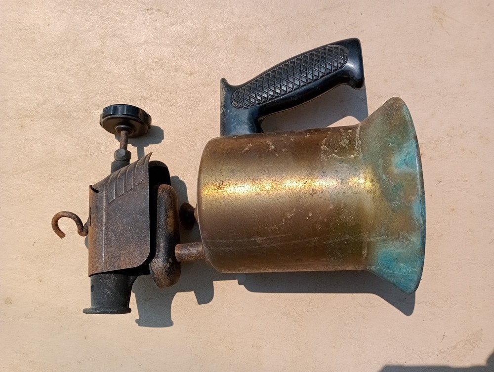 Vintage Craftsman Blow Torch 1950s Brass Patina *Functionality Unknown*