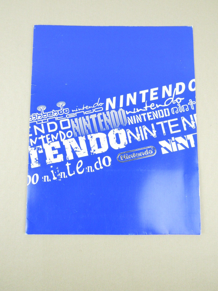 Nintendo 2 Pocket Folder 2004 *Rare* *Vintage* Embossed