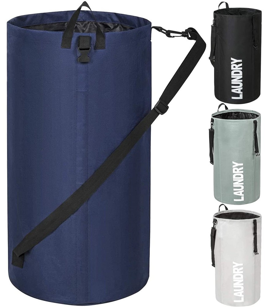 106L Extra Large Laundry Hamper with Drawstring Dorm Room Backpack Laundry Ba...