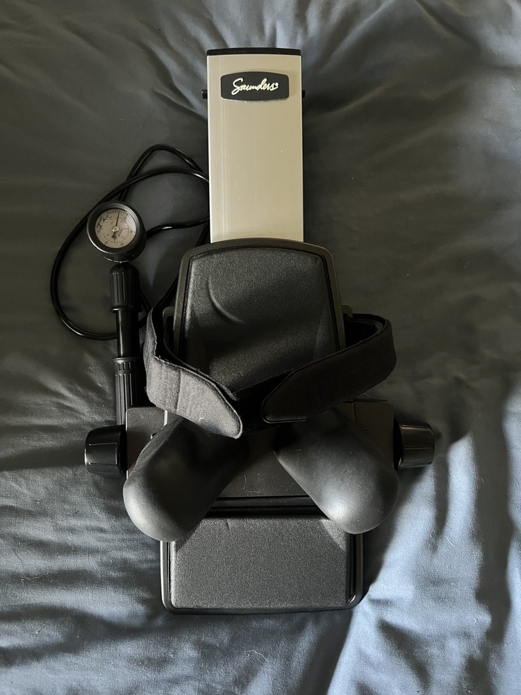 Saunder Cervical Traction HomeTrac Deluxe Neck Device Complete w/ Case