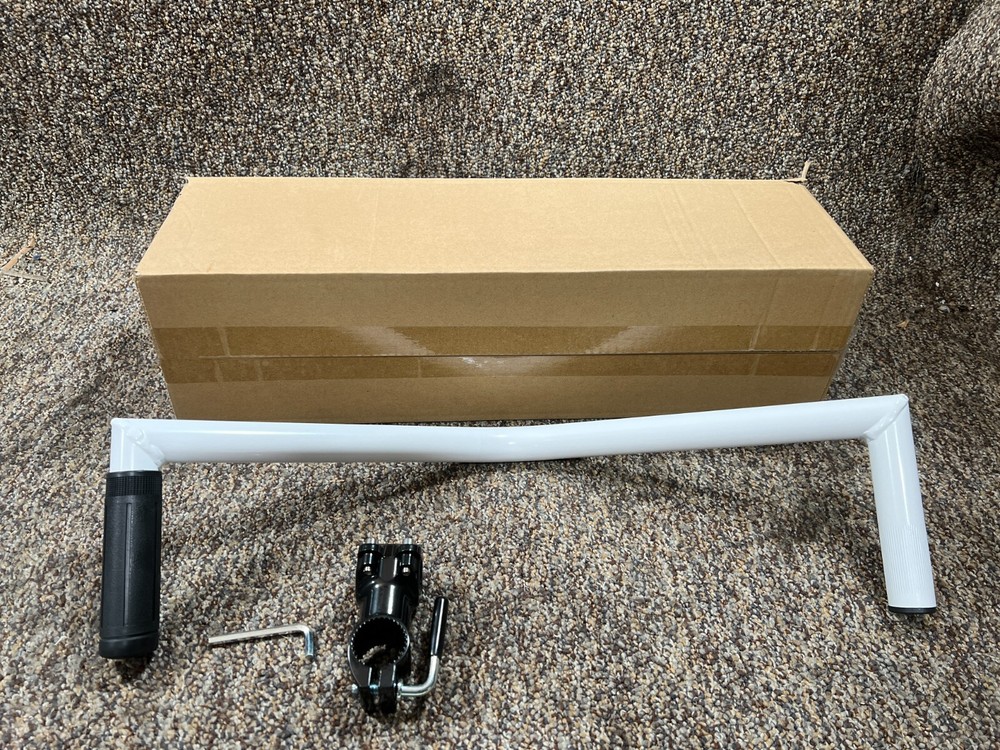 P Polerden Weed Eater Extension Handle White / Clamp For String Trimmer