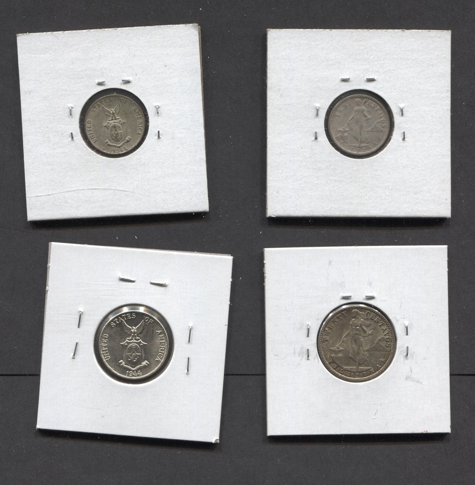 1944+1945 US Philippines Coin Collection