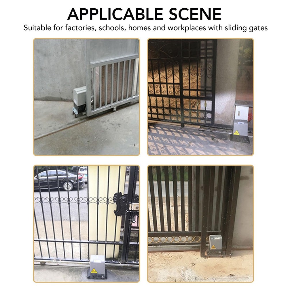 Universal Sliding Gate Opener Circuit Board, Remote Control Capability, 30m Remo