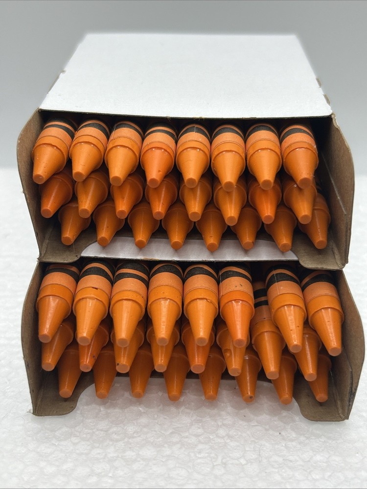 (48) Crayola Crayons (yellow orange) BULK