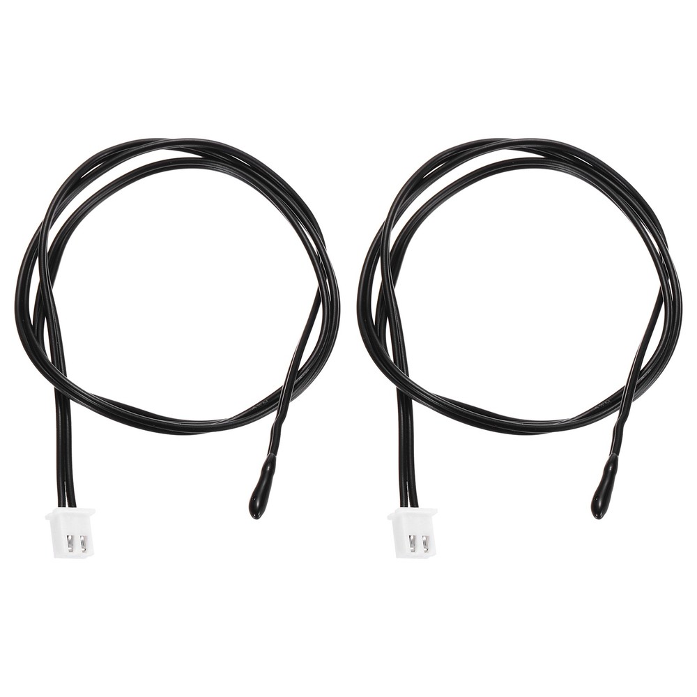 2 Pcs 5K NTC Thermal Sensor Probe,Epoxy Temp Sensor Probe 17.7 Inch