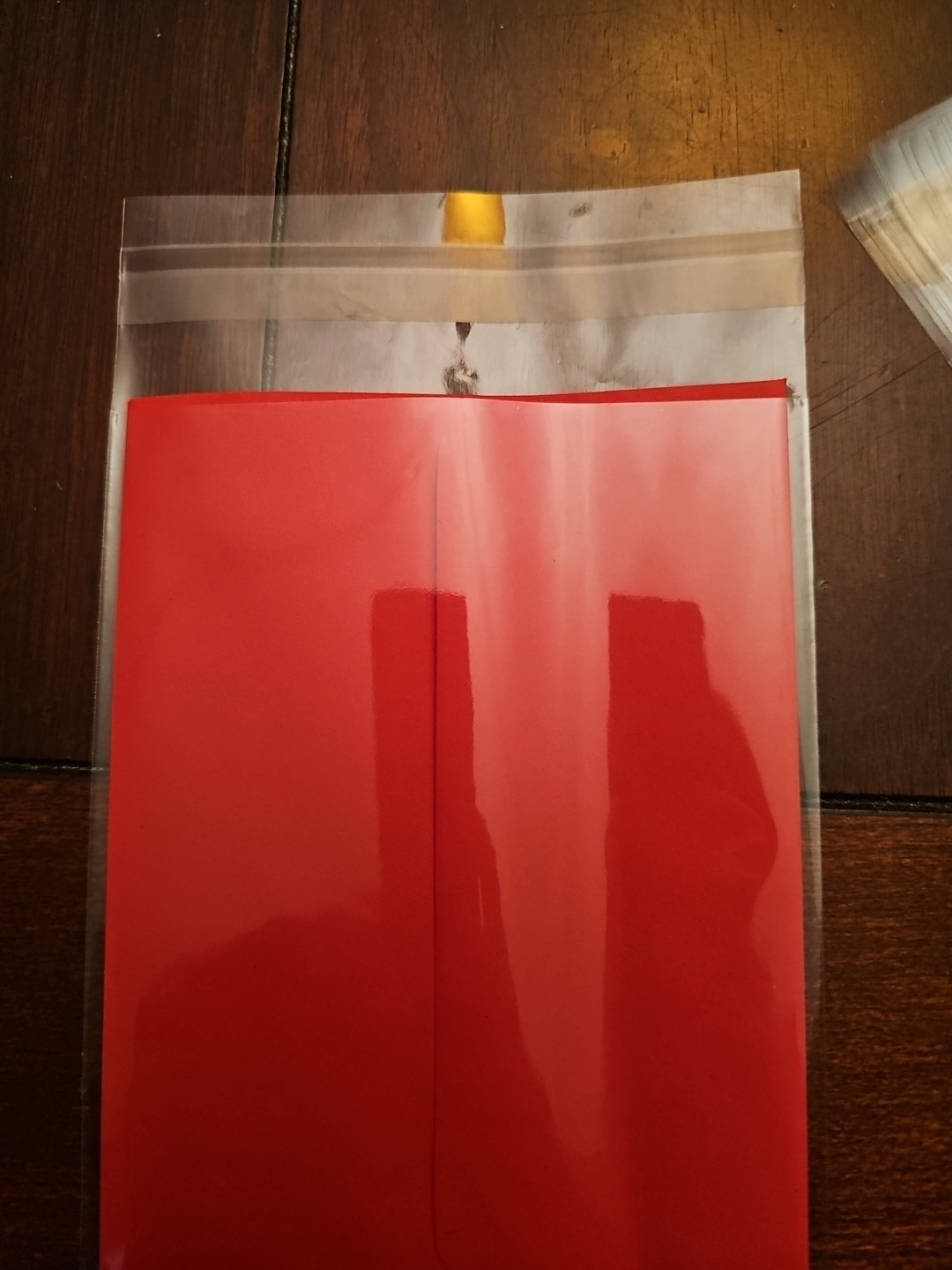 200 A2 Cello Bag with Flap 4 5/8 x 5 3/4 Resealable Clear Bags Sleeves 1.6 mil