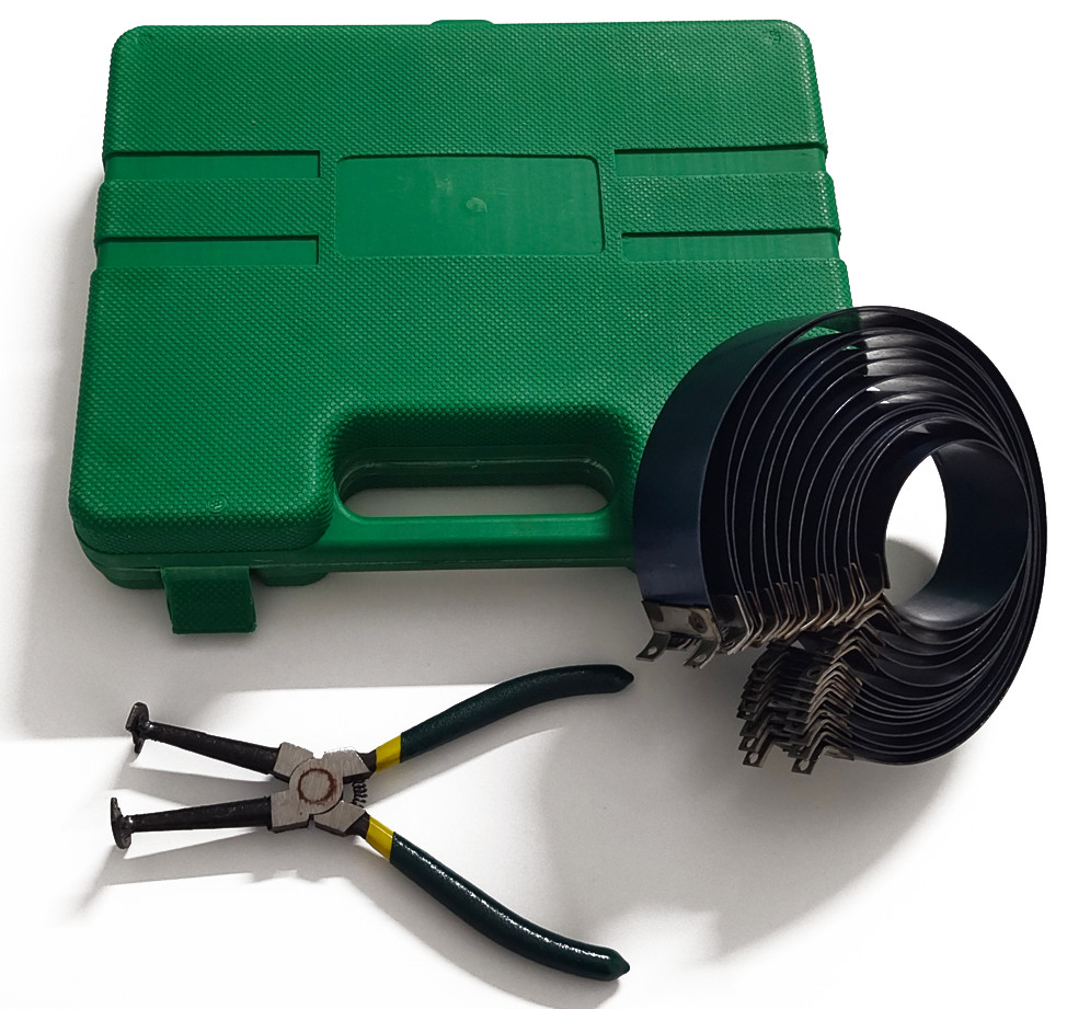 Auto Engine Piston Ring Compressor Installer 1 Pliers 14 Band Tool Kit Universal