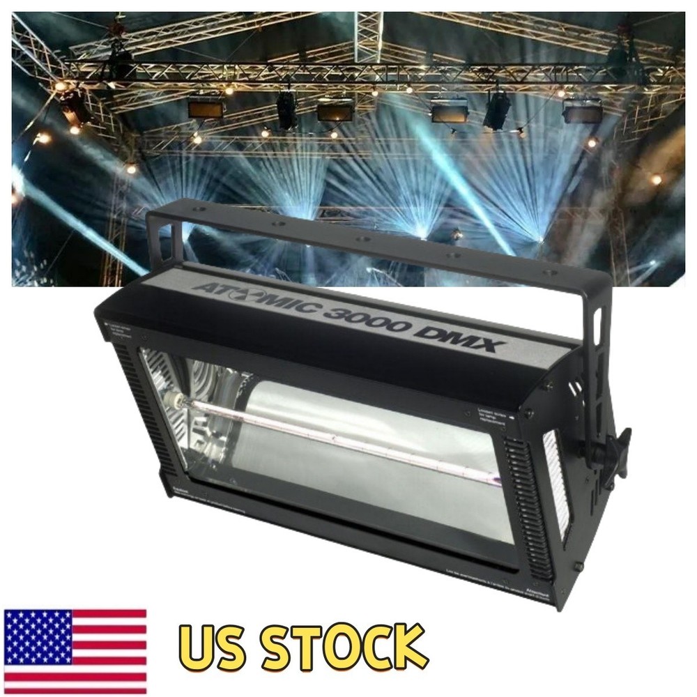 US DMX Strobe 3000 Watt With Bulb Stage Light strobe flash background light