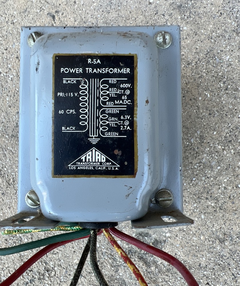 TRIAD R-5A POWER TRANSFORMER