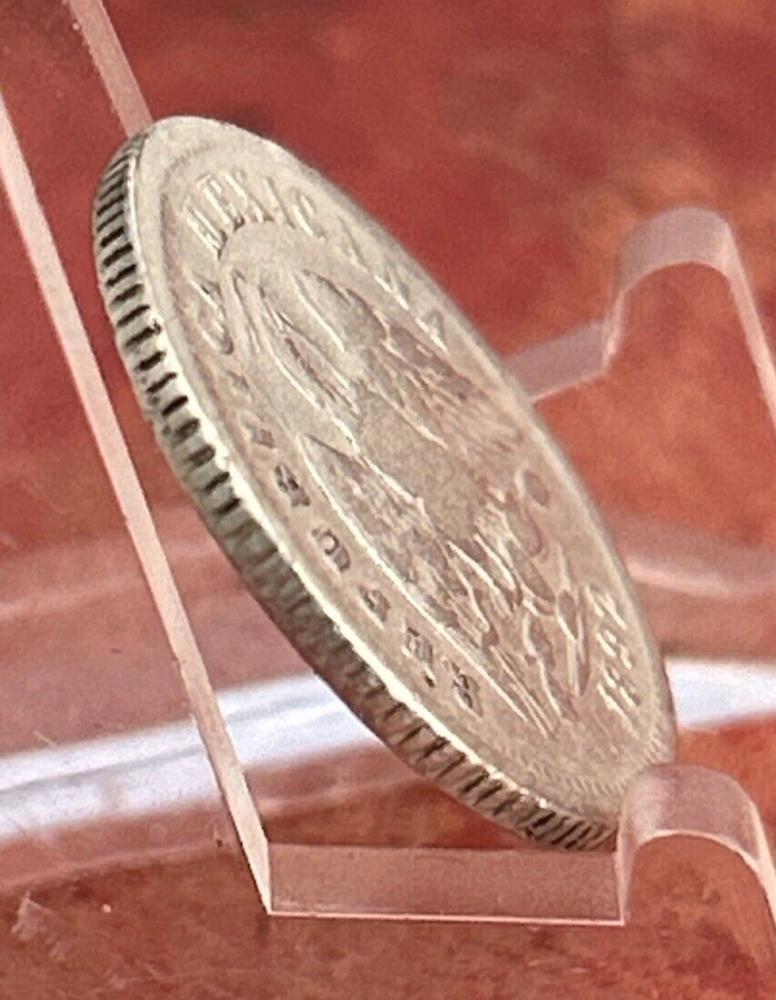 1892 Mexico SECOND REPUBLIC 10 Centavos 10C NICE COIN