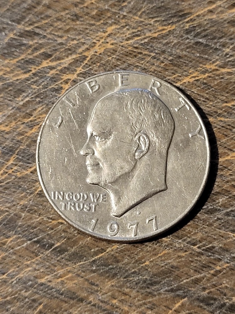1977-D Eisenhower (Ike) Dollar  - Very Fine