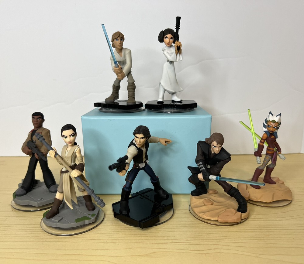 Disney Infinity 3.0 Star Wars Figures Lot (9 Figures)
