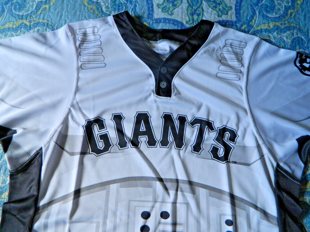 San Jose Giants Star Wars Signed Jersey