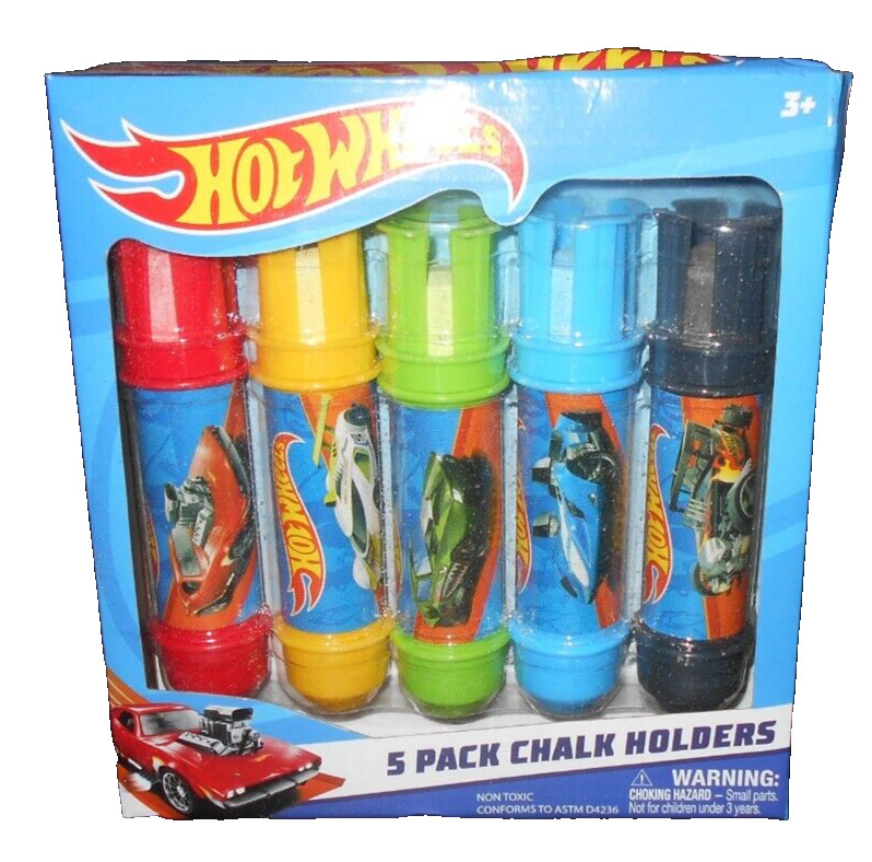Hot Wheels 5 Pack Chalk Holders
