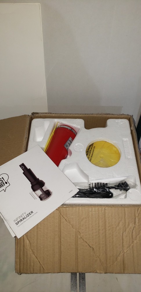 Yes Chef Food Processor Infinity Electric Vegetable Spiralizer