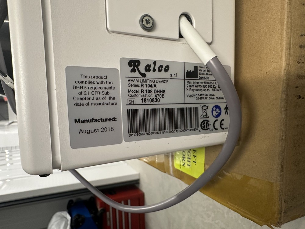 Ralco R 108, model 108 DHHS Collimator, 2018 date, awesome condition!