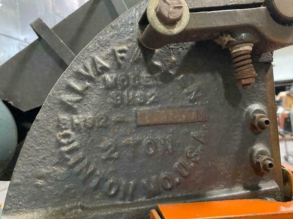 2 Ton ALVA ALLEN OBI Punch Press
