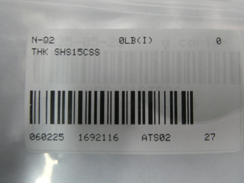 Thk SHS15CSS Linear Bearing Block 15mm