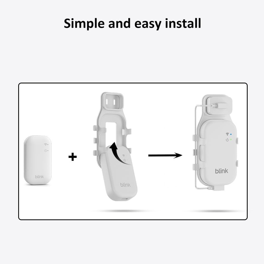 Secure Blink Sync Module Core Mount with USB-C Cable - Clutter-Free Solution