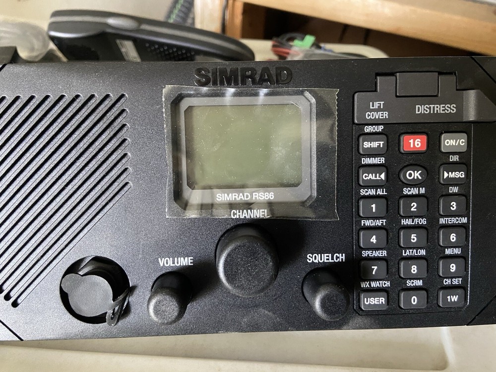 SIMRAD PC86 Marine VHF Control Unit 12V MODULAR VHF