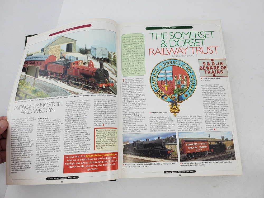 1993-1997 British Railway Modelling Magazine Hardbound