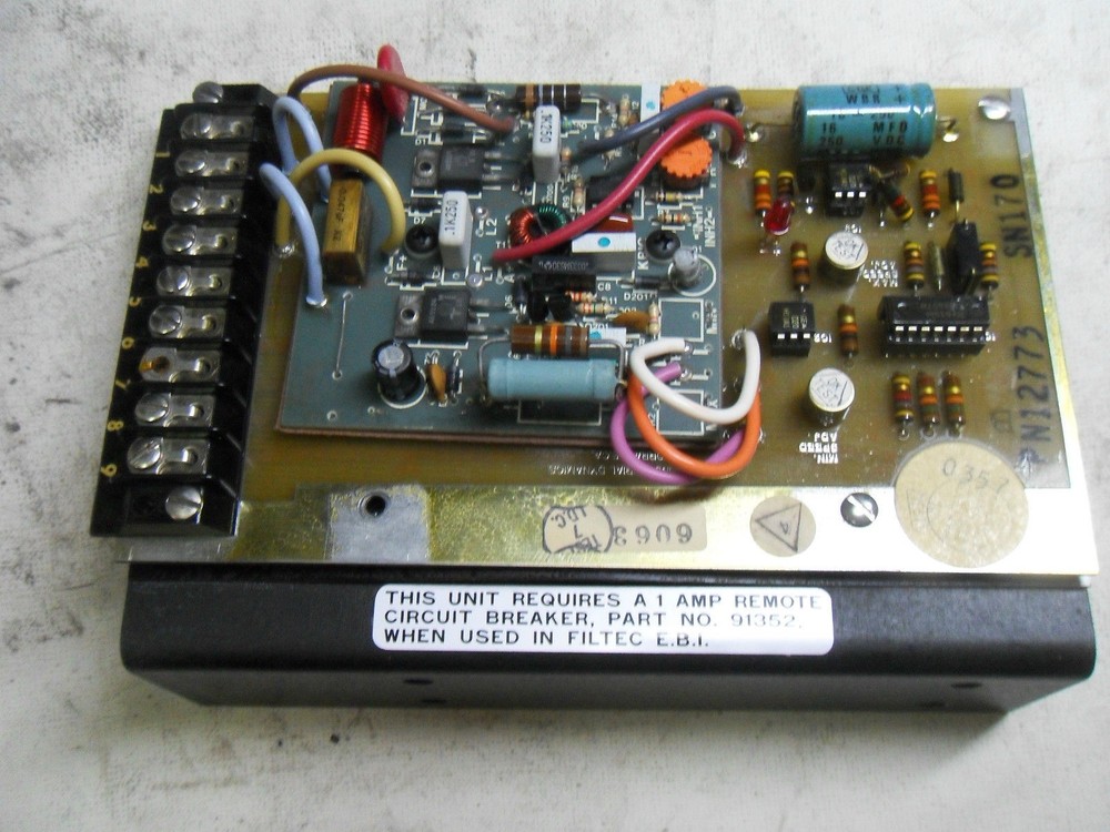 1 INDUSTRIAL DYNAMICS 12773 TAKEAWAY MOTOR CONTROLLER