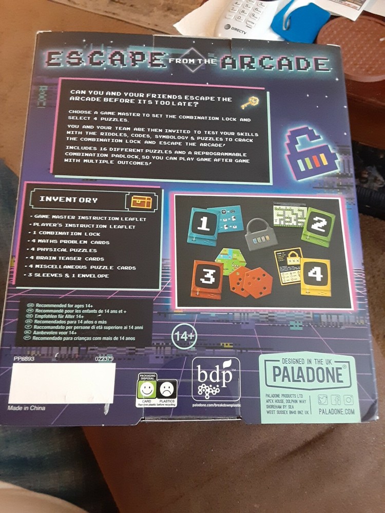 Escape From The Arcade The Game