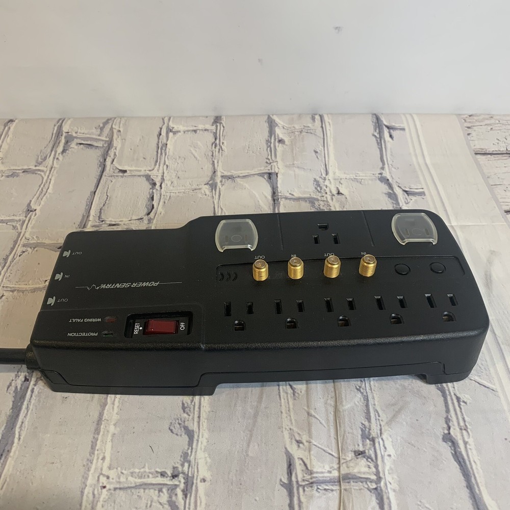 Power Sentry - Surge Protector - 01061 Black
