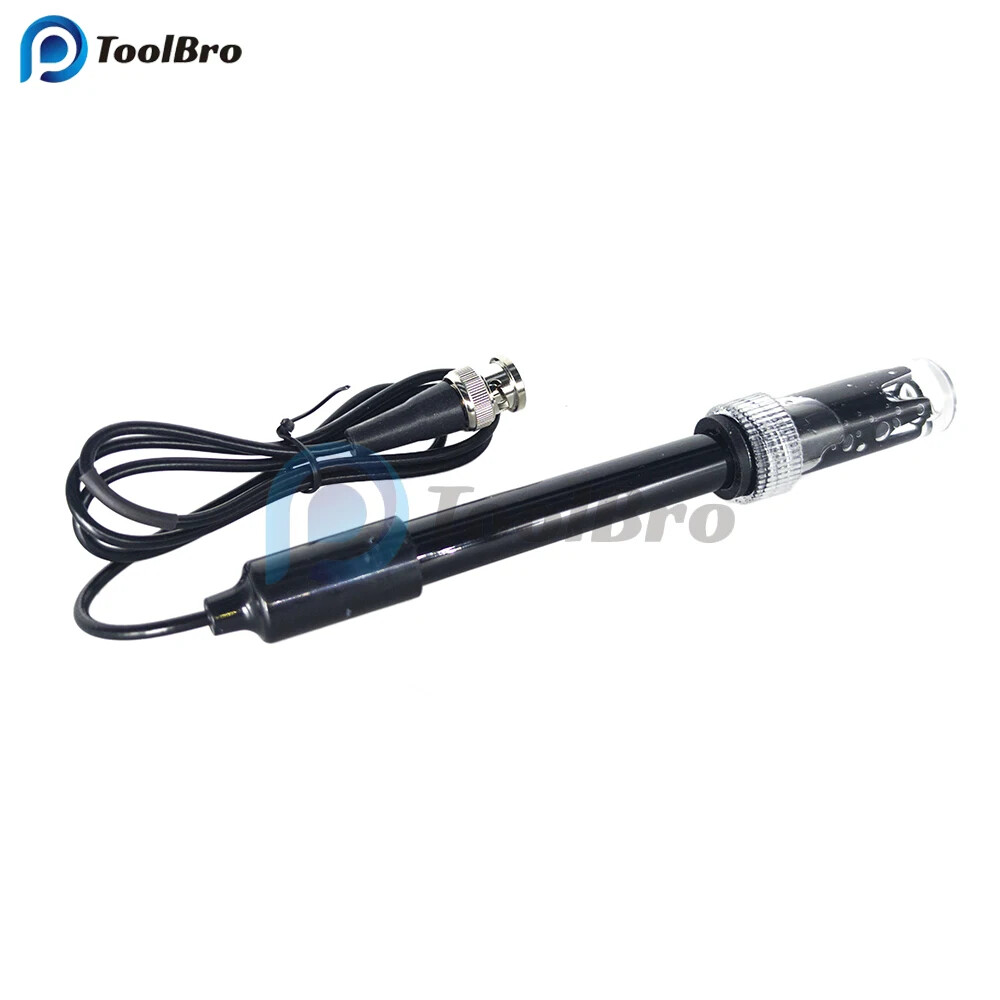 PH Electrode Sensor Probe Laboratory Pool Water Analyzer PH Probe BNC Connector