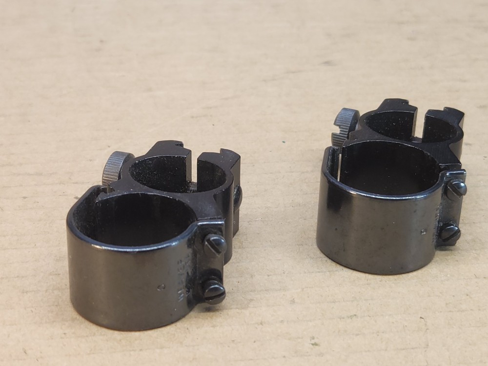 Weaver 1" Rifle Scope Rings Open Sight Pair