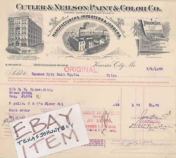 1900 BILLHEAD KANSAS CITY MISSOURI DW RIDER RIPLEY