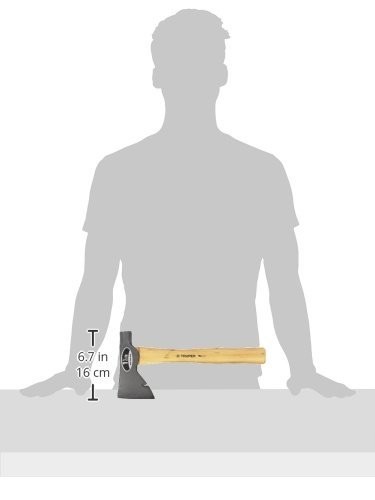 Truper 30516 1.5lb Half Hatchet Axe, 14" Hickory Handle