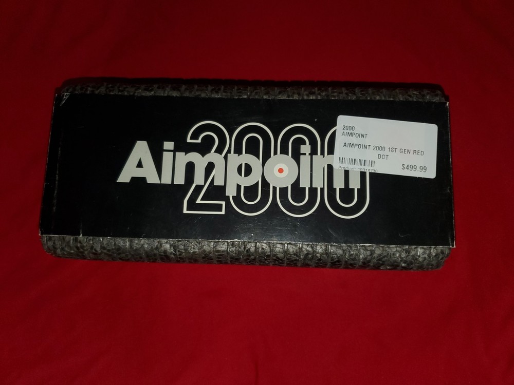 Retro Aimpoint 2000 Silver Red Dot Sight Black Hawk Down Gothic Serpent Vintage