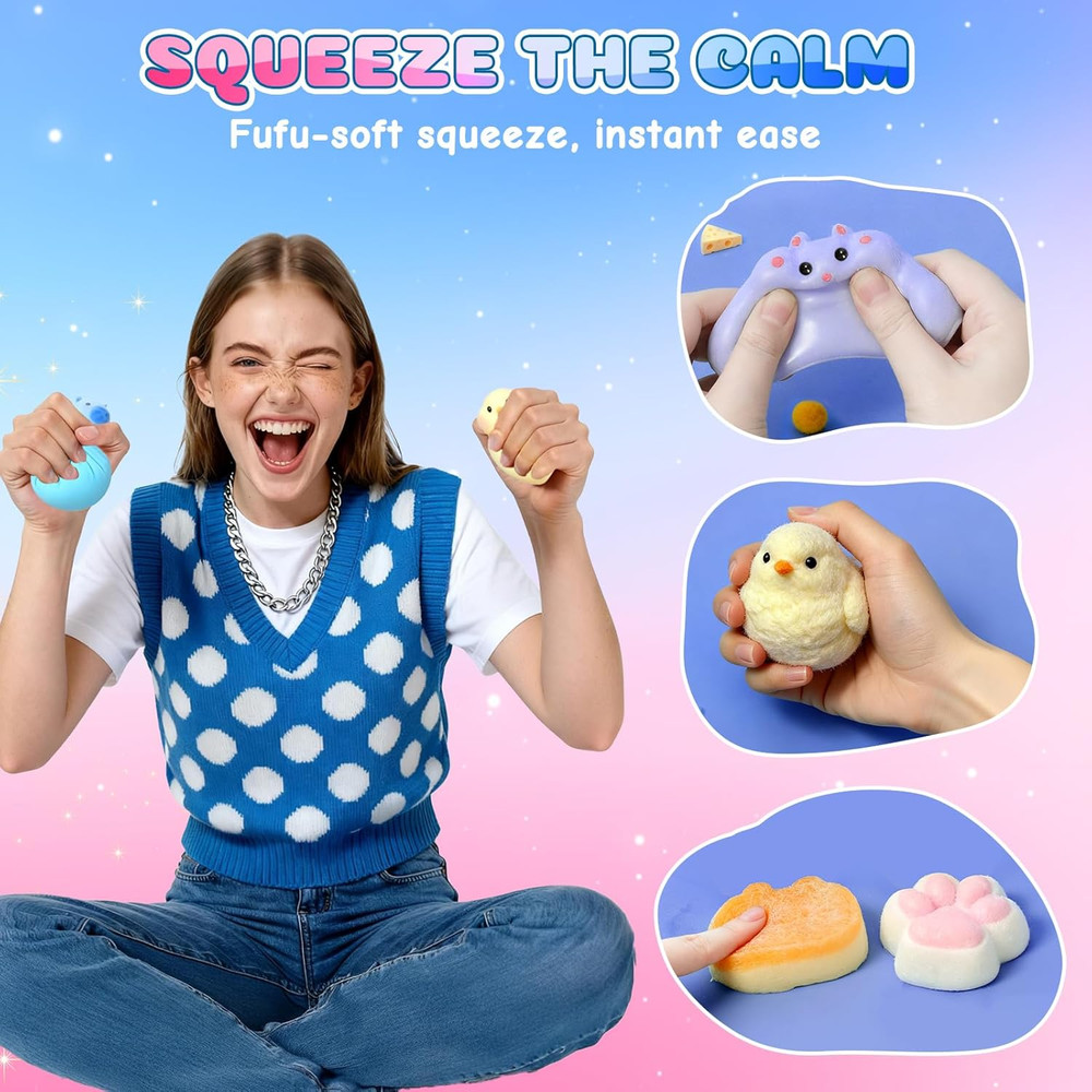 Taba Squishy Maker Kit – DIY Squishy Craft Kit, Silicone Mold Making Set with 18