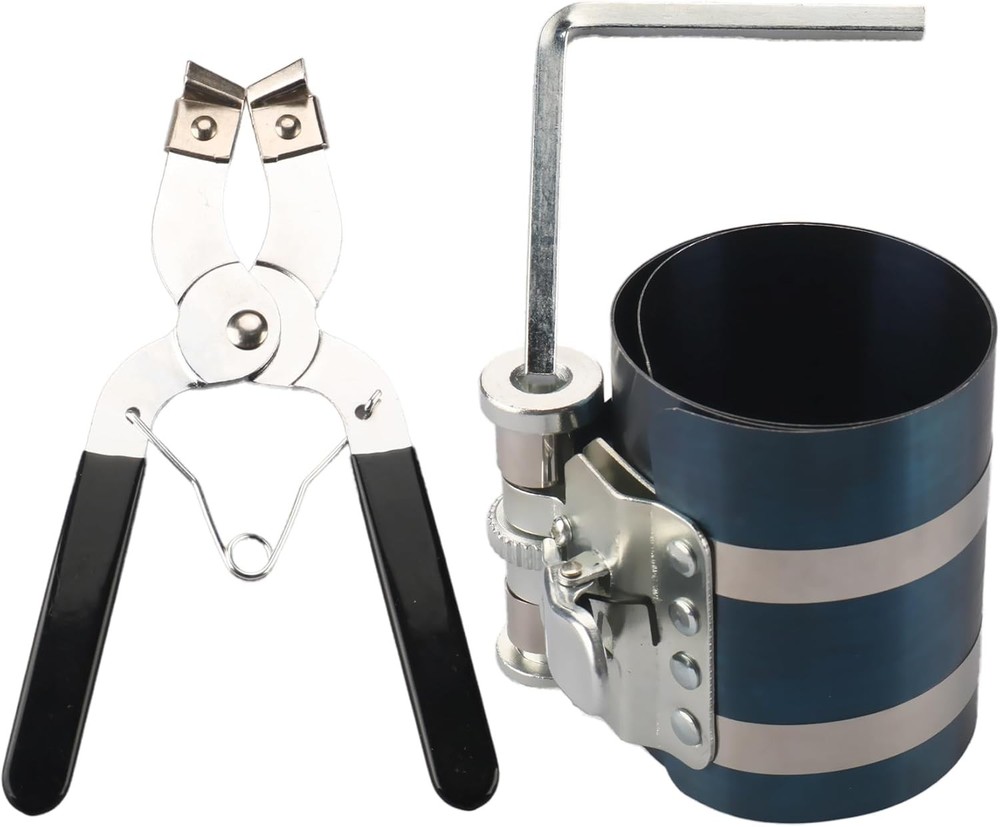 3 Inch Piston Ring Compressor Tool Car Engine Piston Ring Installer Removal Kit