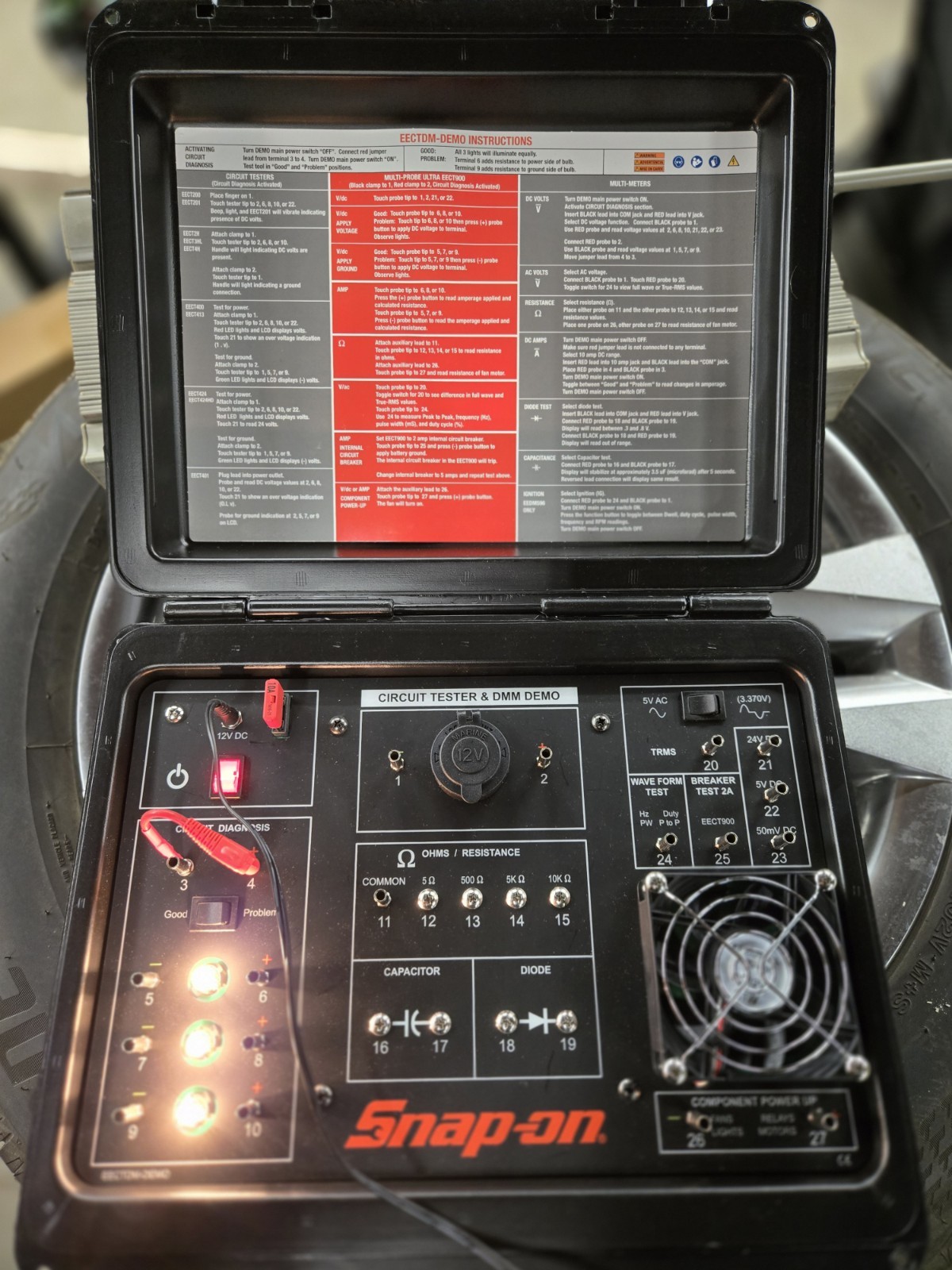 Snap-on Circut Tester and Multimeter EECTDM-DEMO