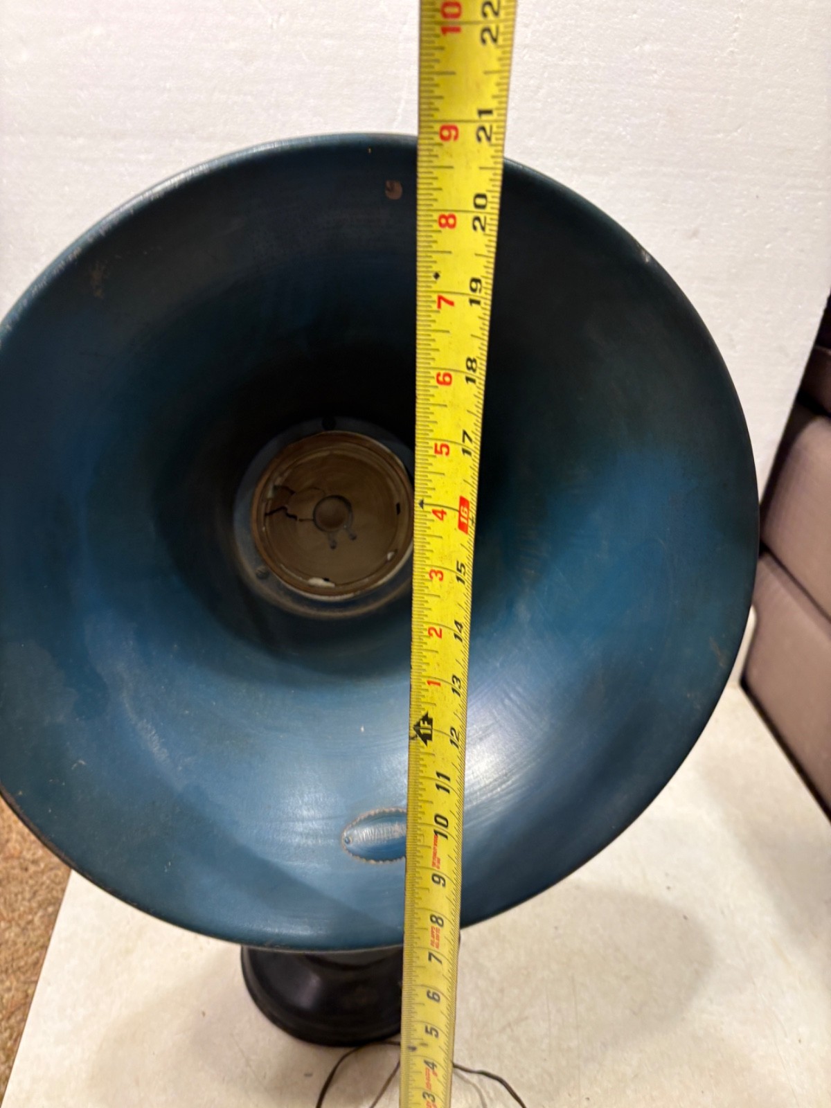 Atwater Kent Model L goose neck radio speaker Untested