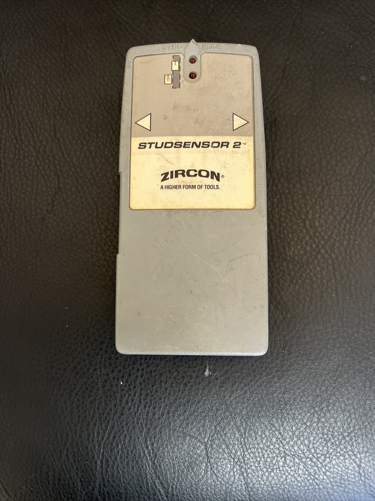 Vintage Zircon Stud Sensor 2 Wall Stud Finder Tested Works