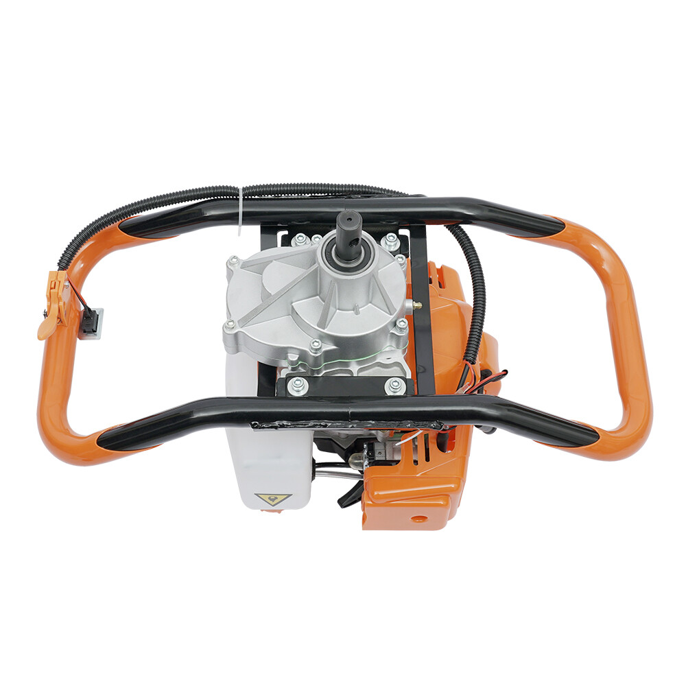 52CC 2-Stroke Gas Powered Post Hole Digger Durable Earth Auger Digging Machine