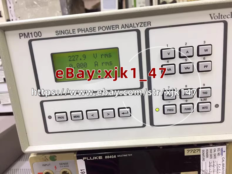 1PCS Voltech PM100 Single Phase Power Analyzer used/xjk