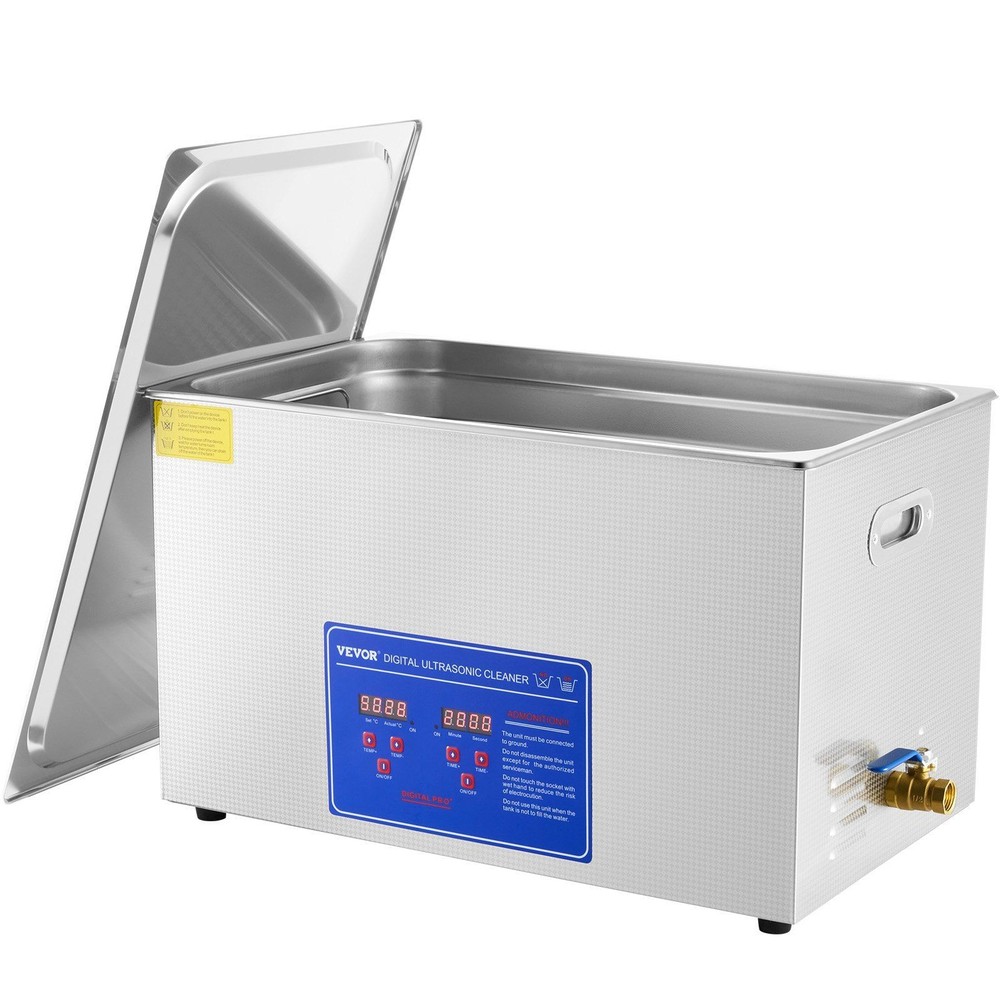 Powerful 30L Ultrasonic Bath 40kHz Digital Control Panel