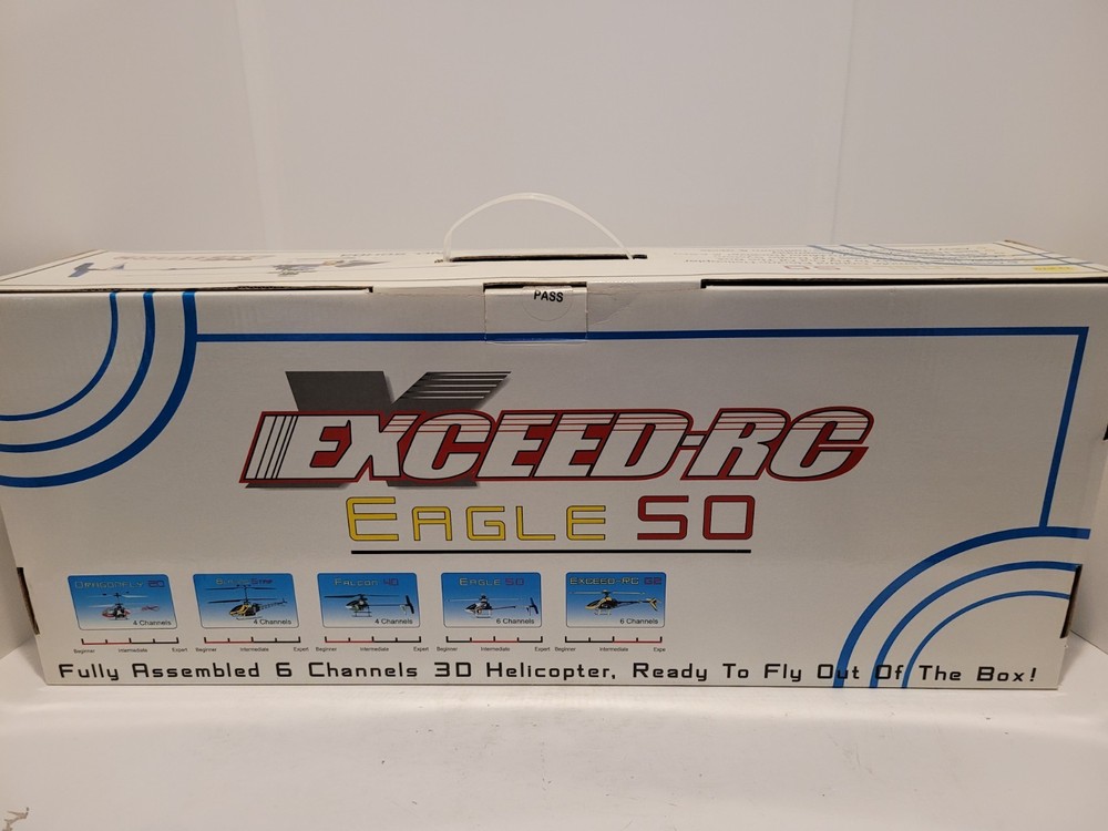 Exceed Eagle 50 3D helicopter