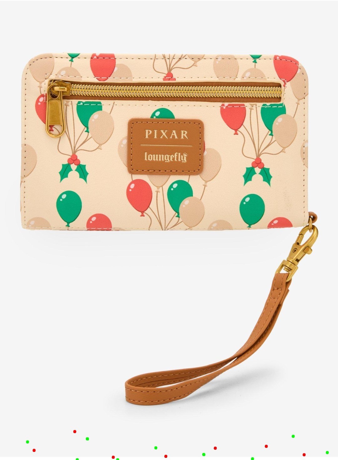 Loungefly Disney Pixar Up Carl & Ellie Christmas Tree Tech Wallet - NWT & Wrap
