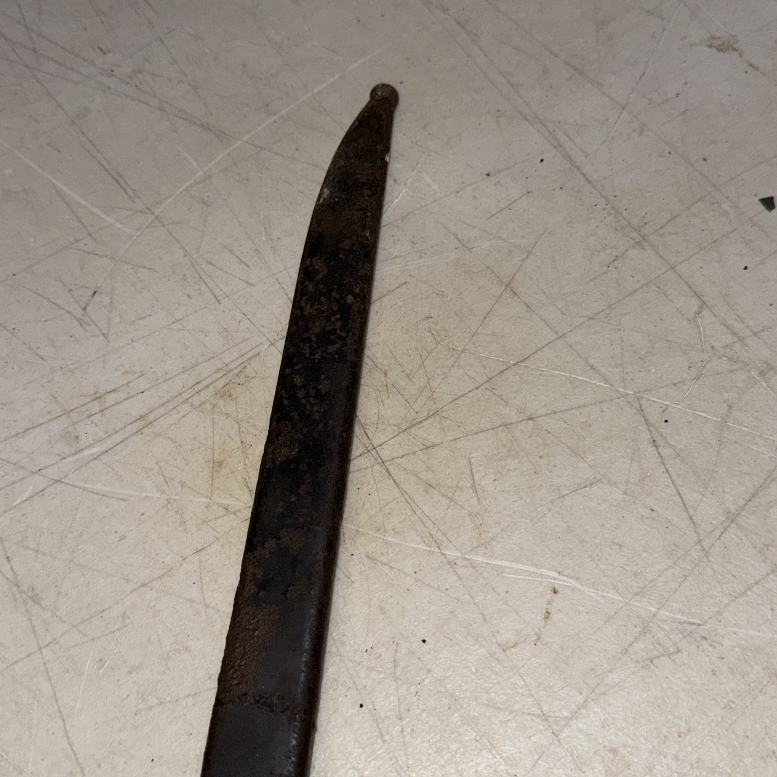 WW2 Japanese Arisaka Bayonet For Restoration. Very Rusty