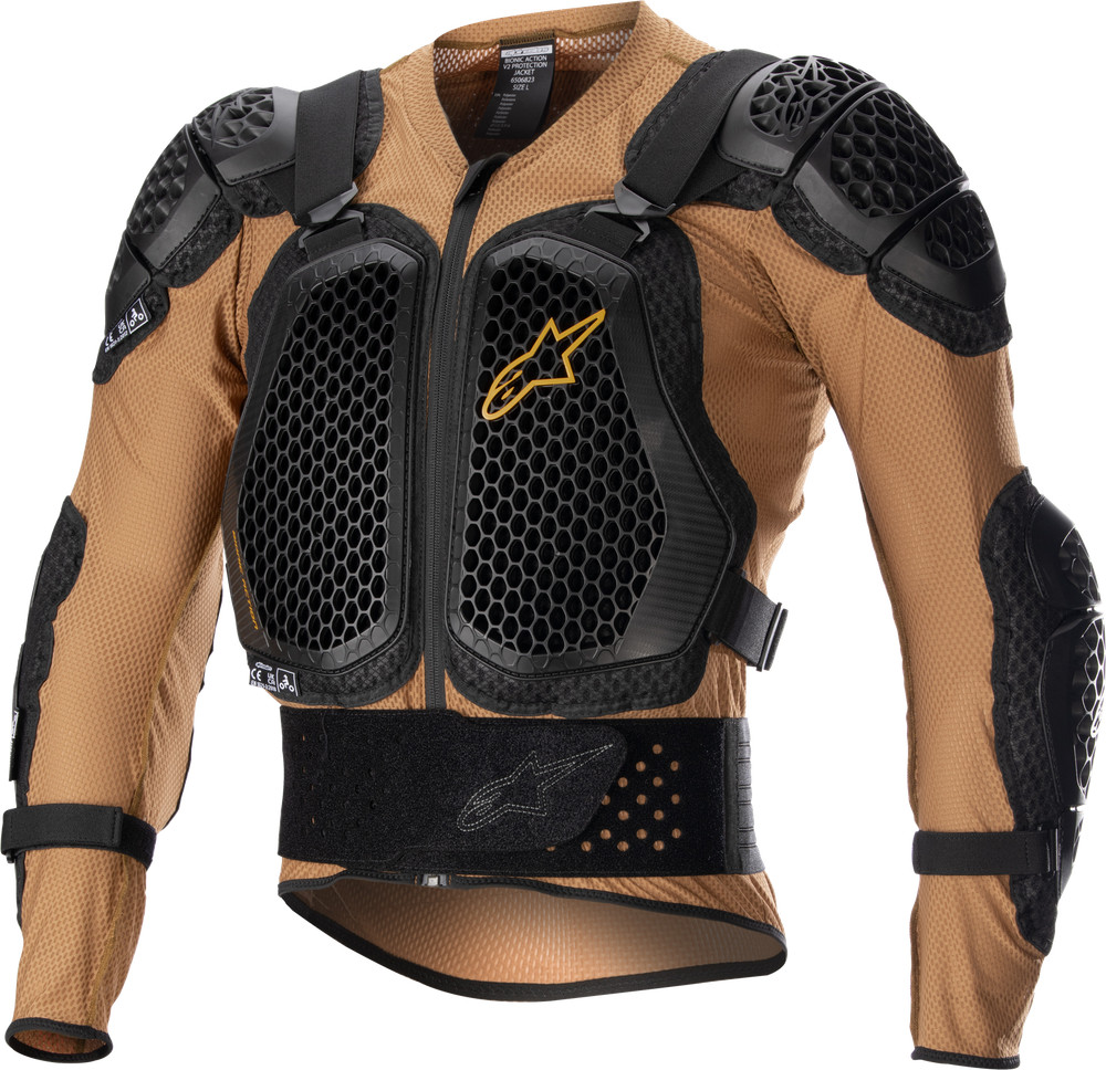 Alpinestars Sand/Grey Bionic Action V2 Protection Jacket Md