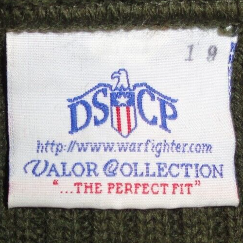 DSCP USMC MARINE CORPS OLIVE GREEN WOOLY PULLY UNIFORM PULLOVER SWEATER 40