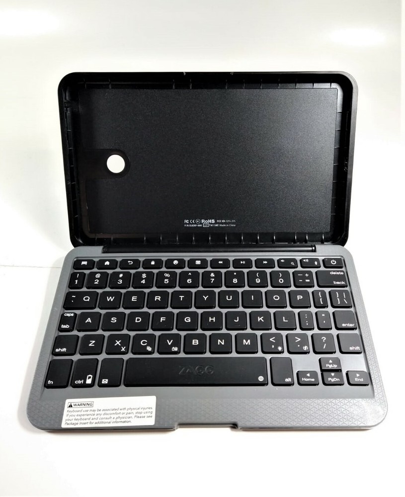 Zagg Folio Ellipsis 8 Bluetooth Keyboard Backlit Keys Stand Case Verizon