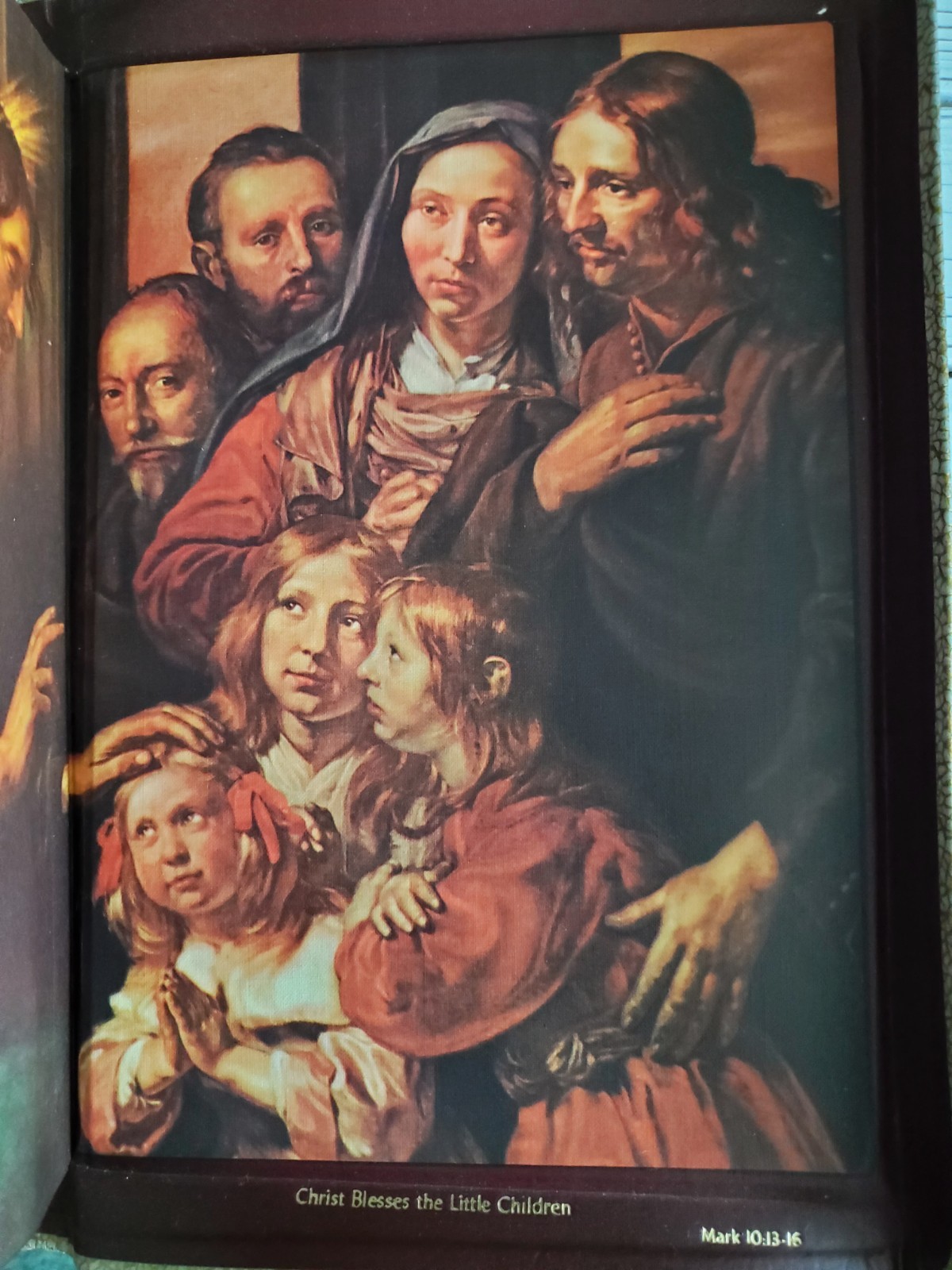 VTG Holy Bible Douay-Challoner & Confraternity Text 1951 White Illustrat Book