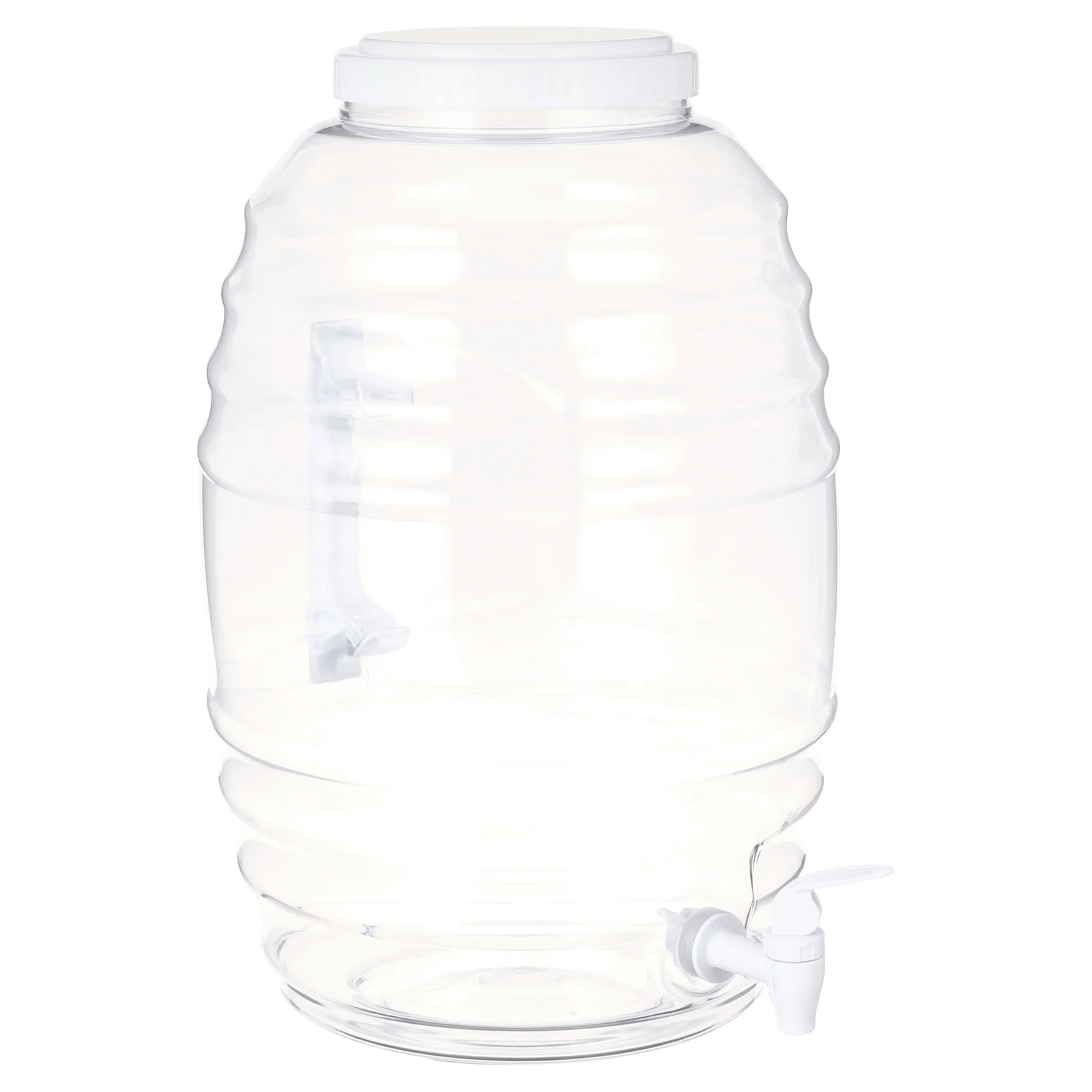 5 Gallon Vitrolero White Beverage Dispenser