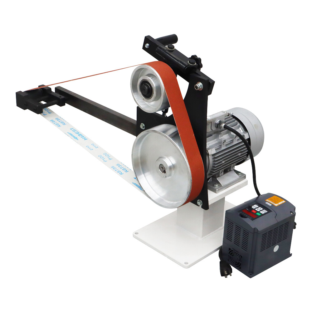 Frequency Conversion Industrial Sand-belt Machine 110V with 3 Configuration Sets